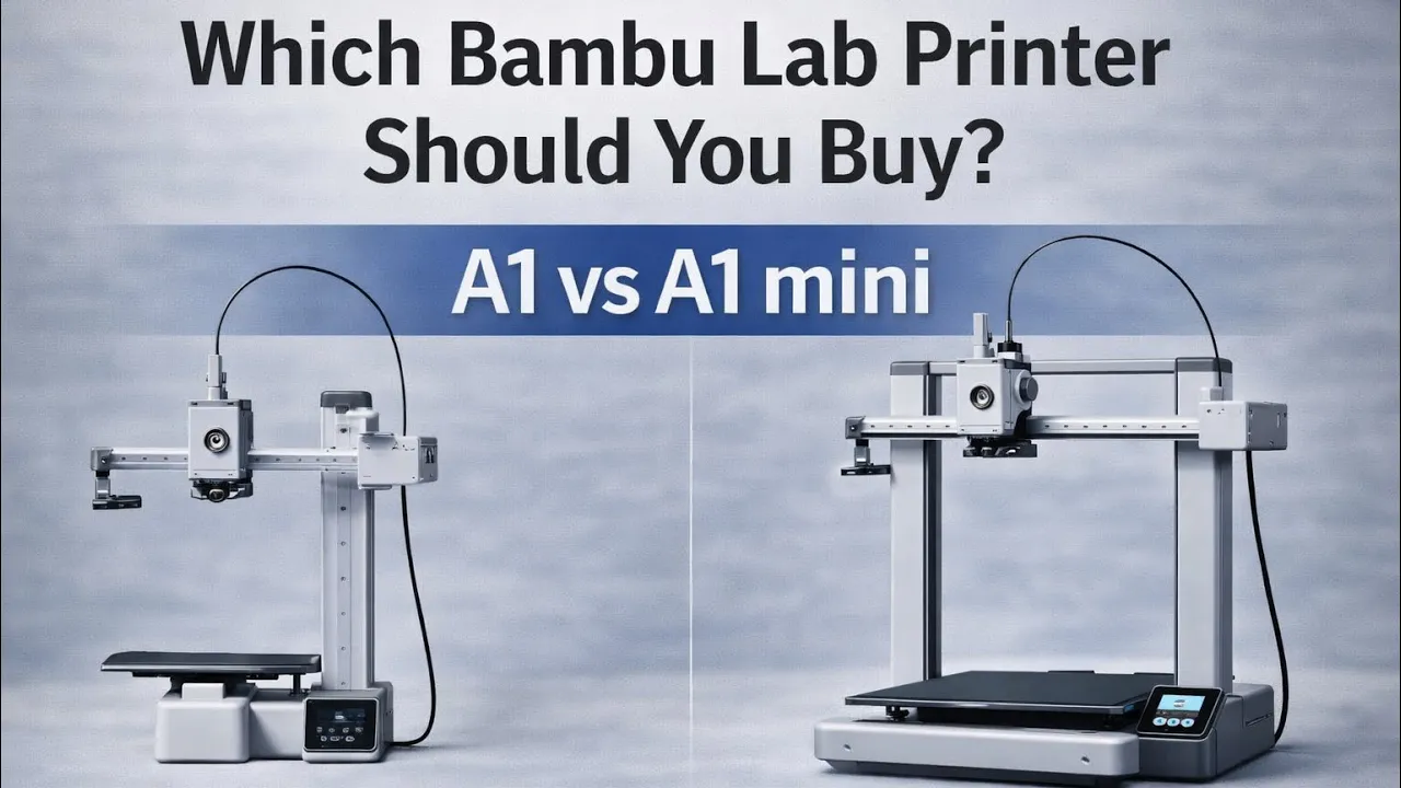 Which Bambu Lab Printer Should You Buy? A1 vs A1 mini