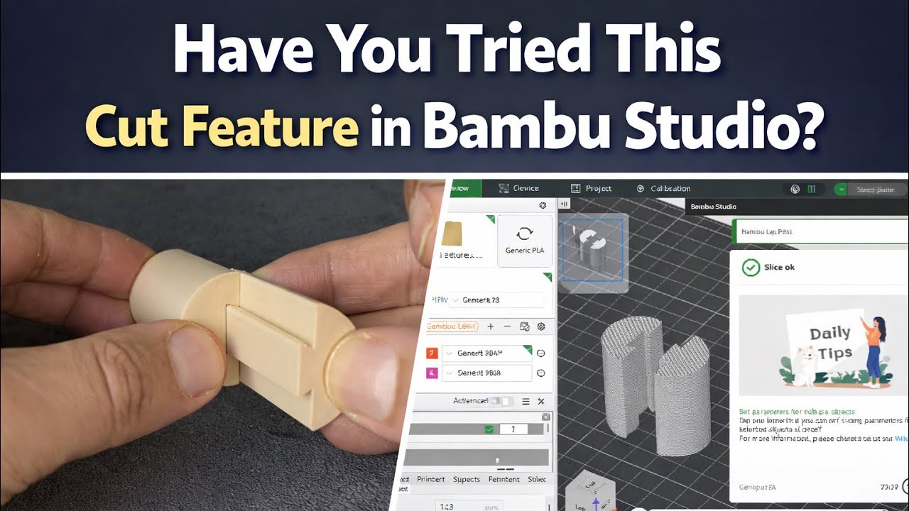 Have You Tried This Cut Feature in Bambu Studio?