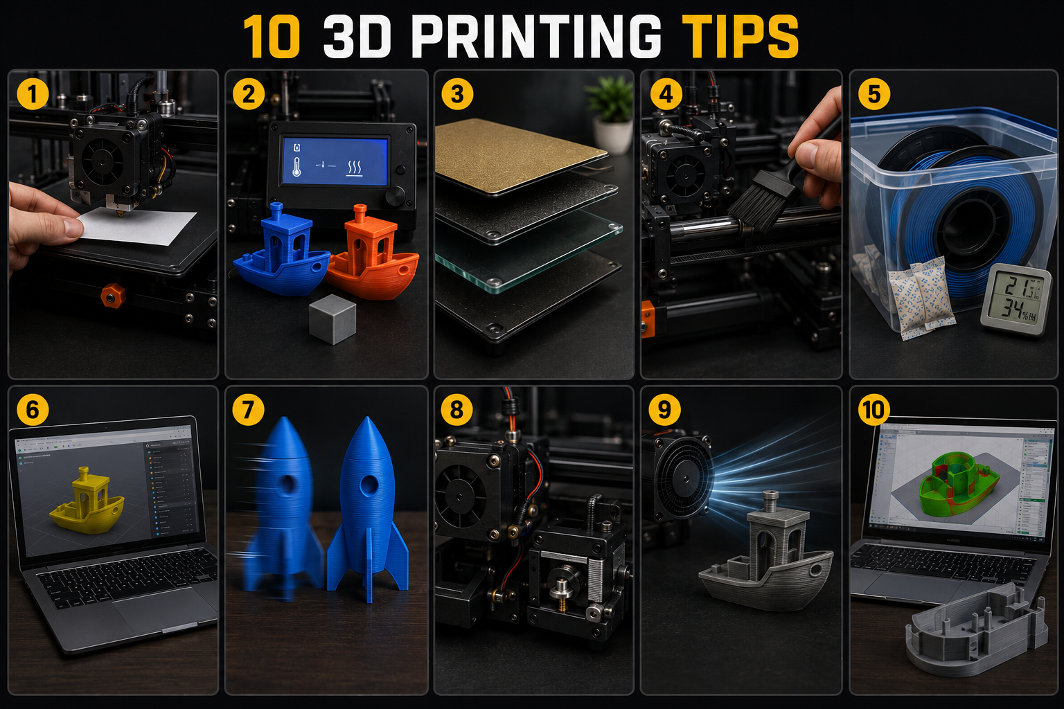 Top 10 3D Printing Tips: How to Improve 3D Print Quality
