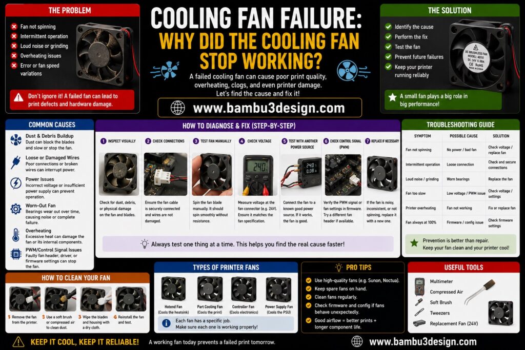 Cooling Fan Failure: Why Did the Cooling Fan Stop Working?