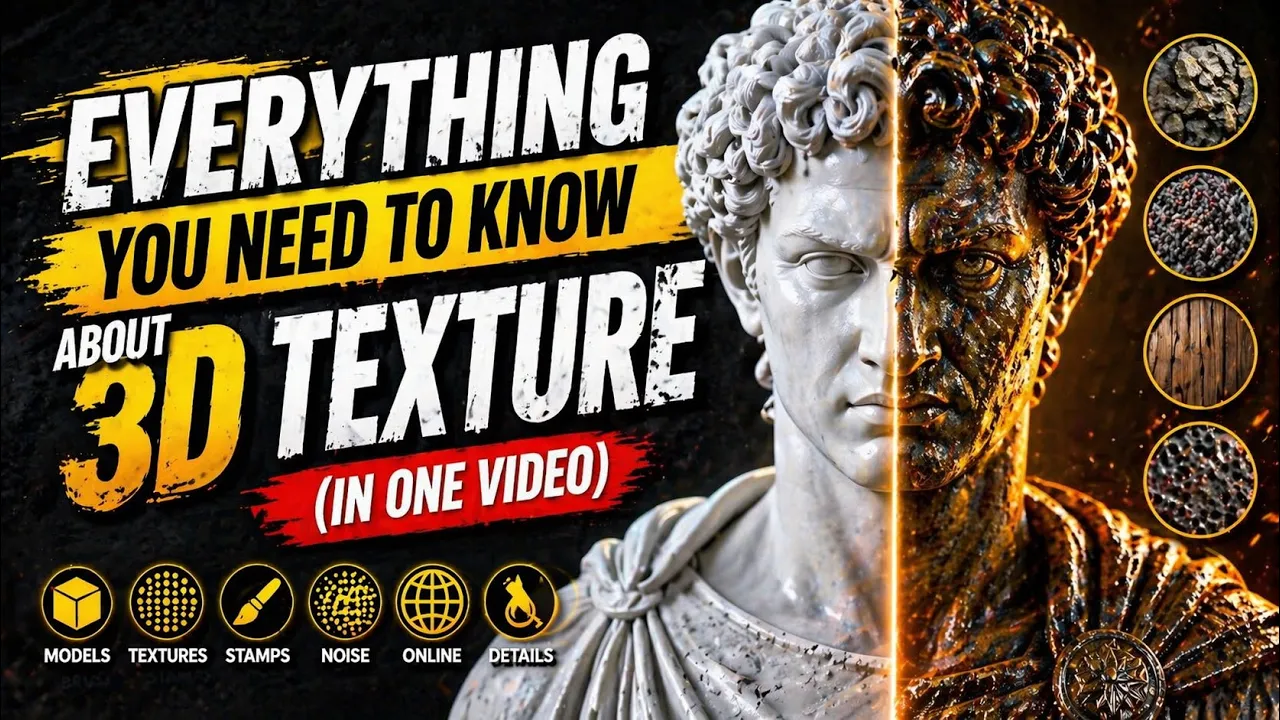Everything You Need to Know About 3D Texture (In One Video)