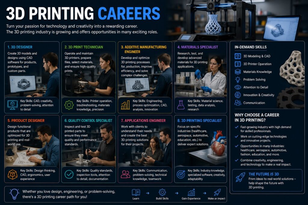 3D printing careers