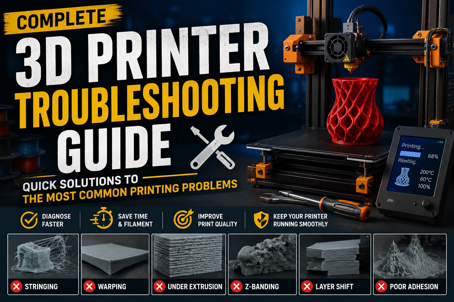 Layer Shifting: Why Are Layers Misaligned During Printing?Troubleshooting Guide: Quick Solutions for Common Printer Problems