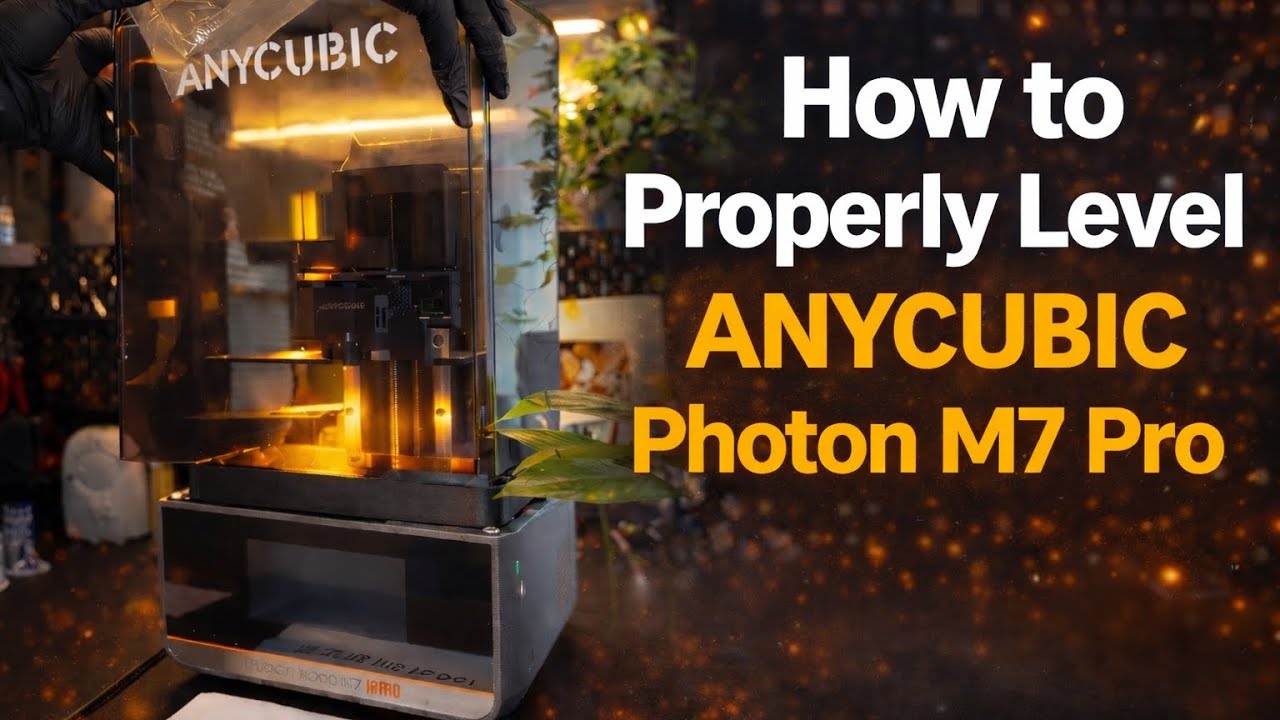 How to Properly Level Anycubic Photon M7 Pro