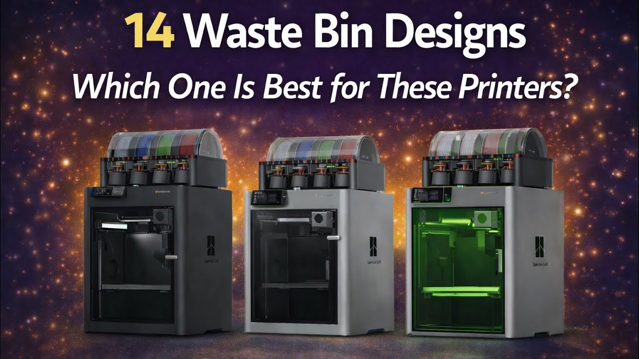 14 Waste Bin DesignsWhich One Is Best for These Printers?
