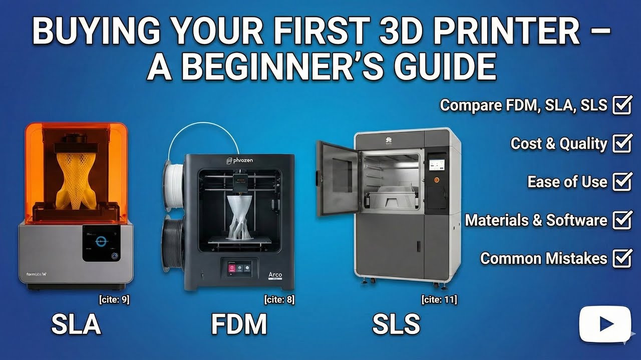 Buying Your First 3D Printer – A Beginner’s Guide