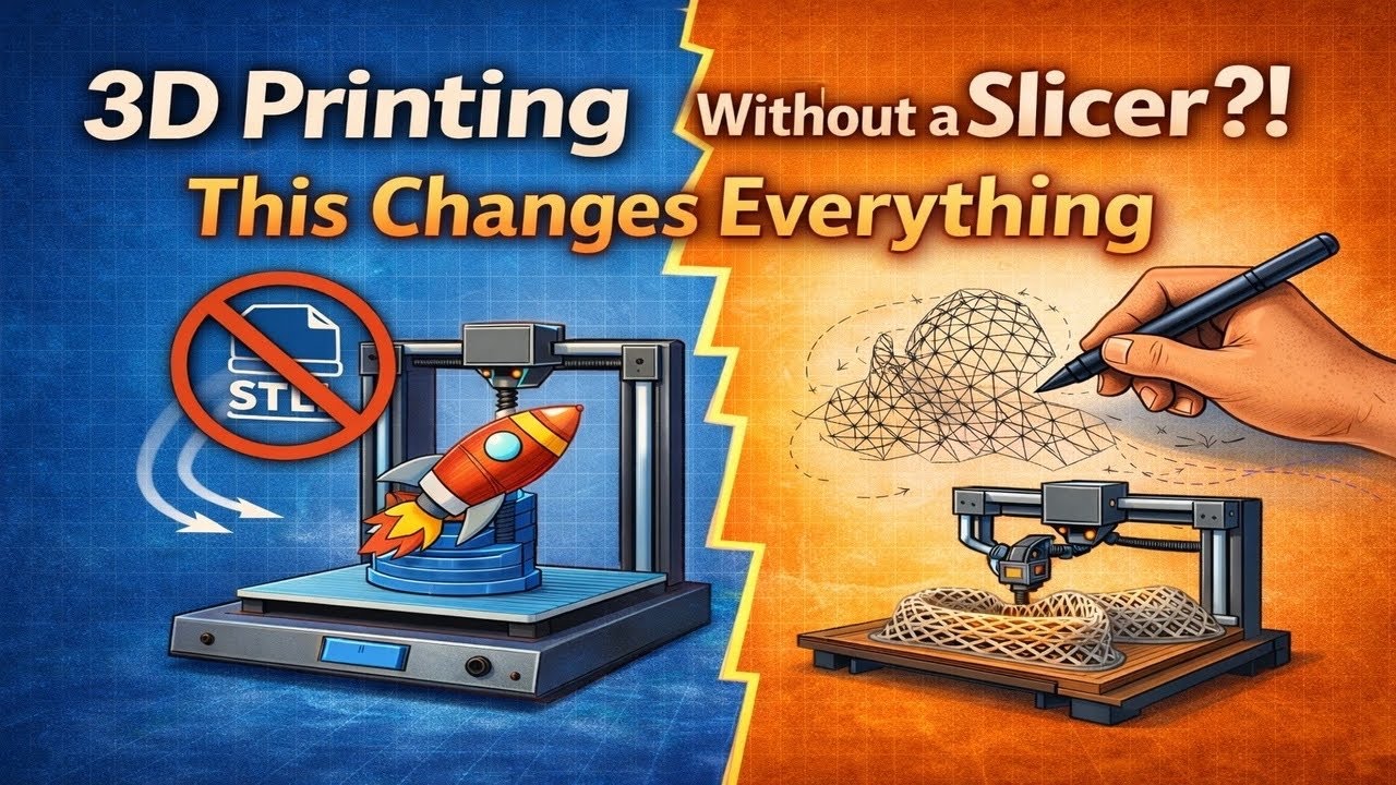 3D Printing Without a Slicer?! This Changes Everything