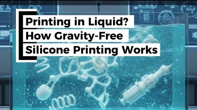 Printing in Liquid? How Gravity-Free Silicone Printing Works