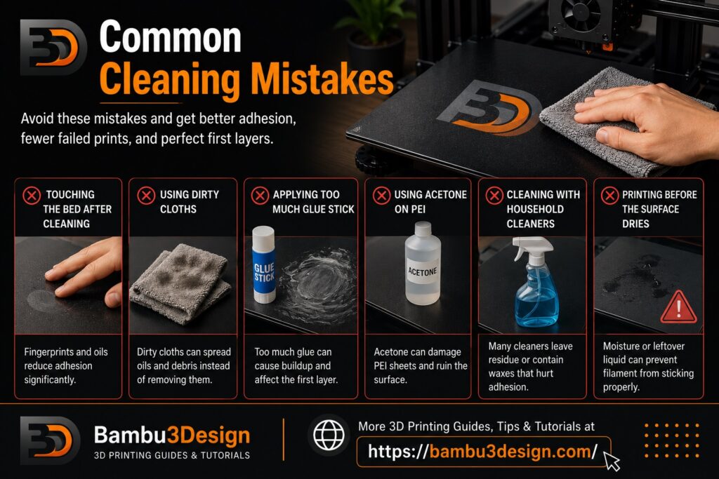 Common Cleaning Mistakes