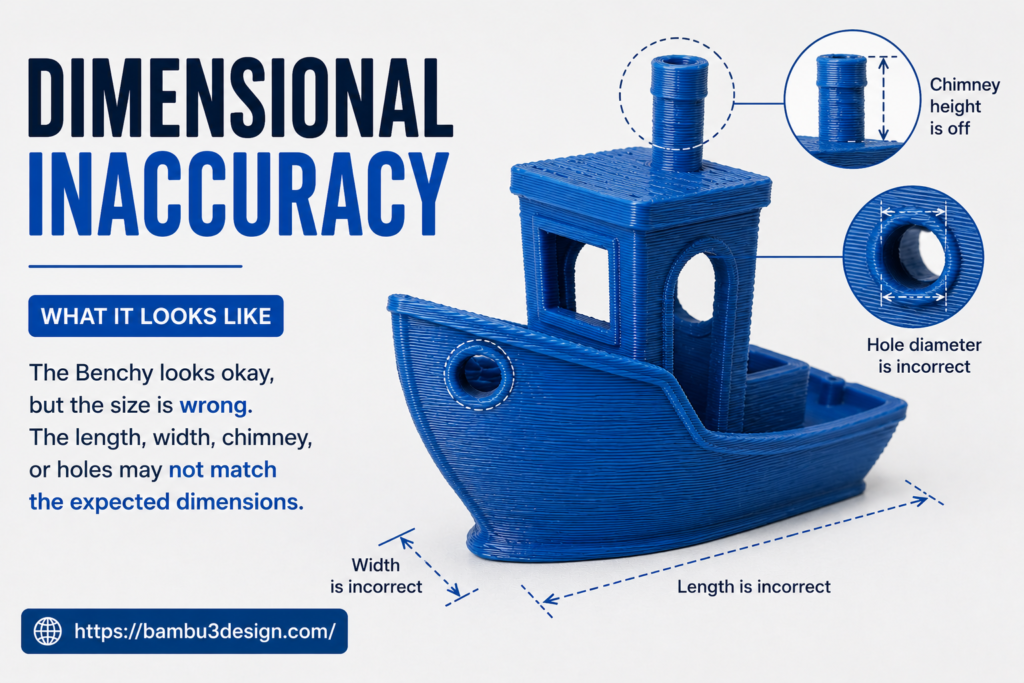 Dimensional Inaccuracy