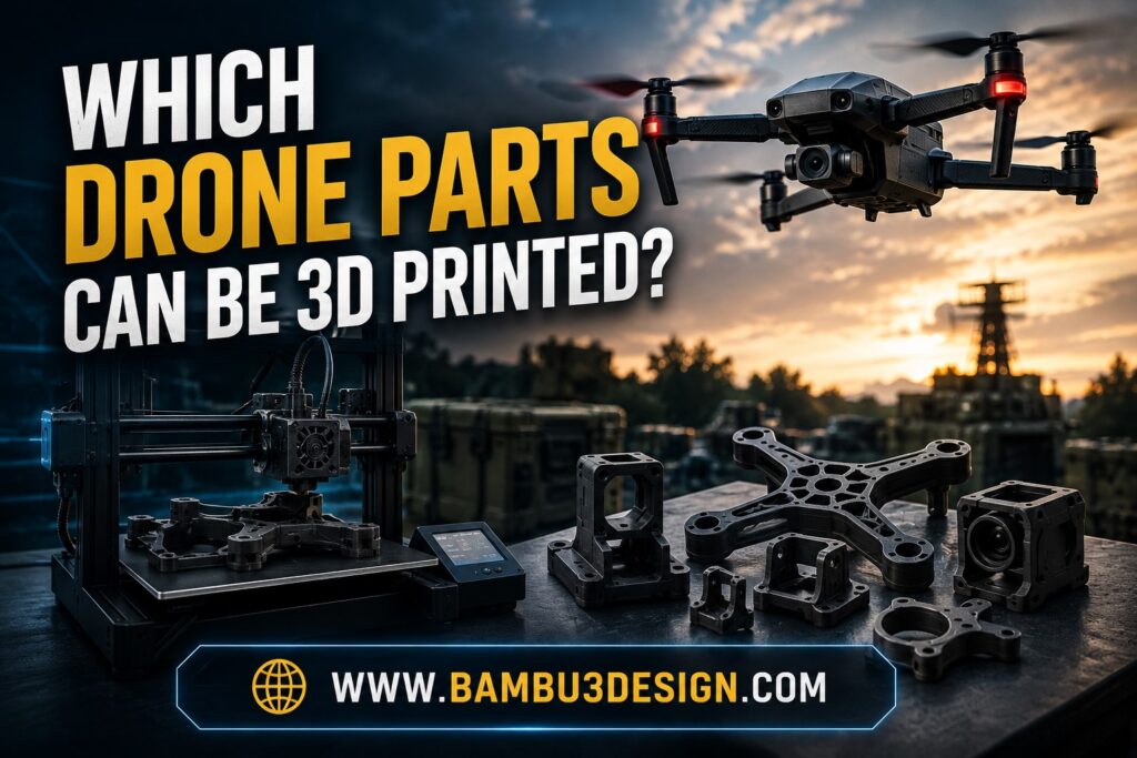 Which Drone Parts Can Be 3D Printed?