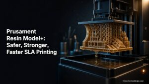 Prusament Resin Model+: Safer, Stronger, Faster SLA Printing