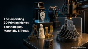 The Expanding 3D Printing Market: Technologies, Materials, & Trends