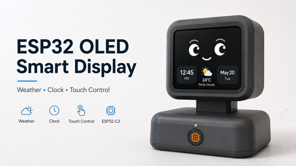 ESP32 OLED Smart Display Promo