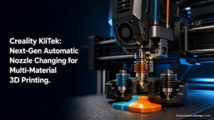 Creality KliTek: Next-Gen Automatic Nozzle Changing for Multi-Material 3D Printing