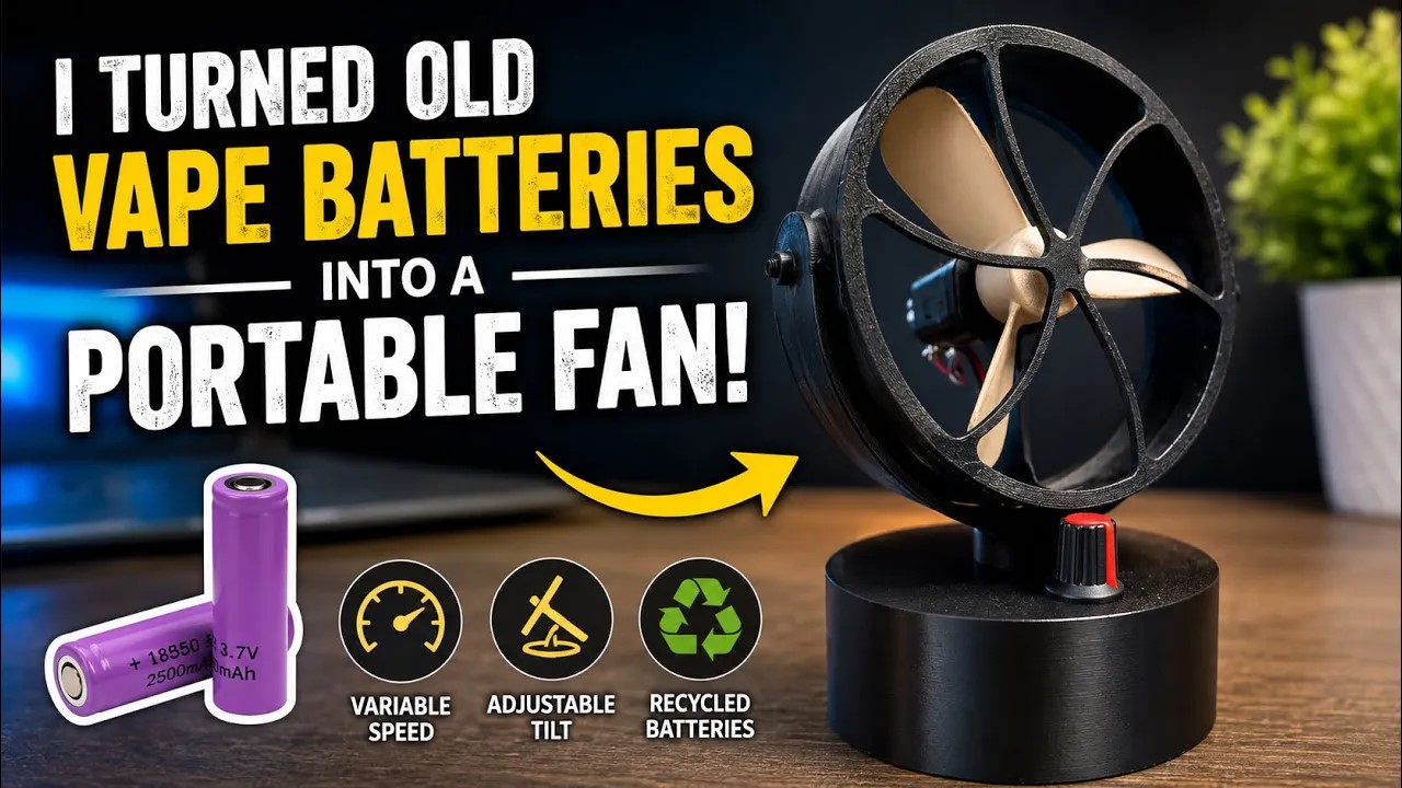 Don’t Throw Away Your Vape Batteries — Build This!