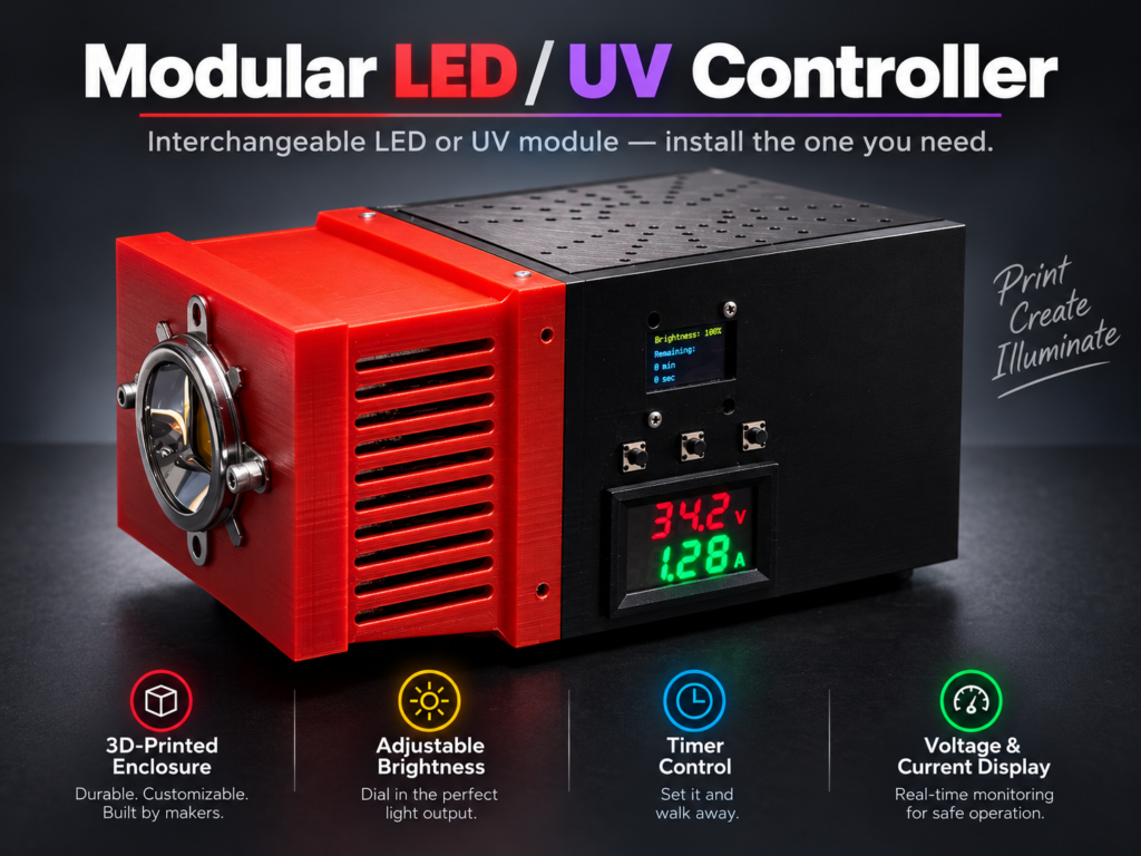 Smart High-Power LED / UV Controller